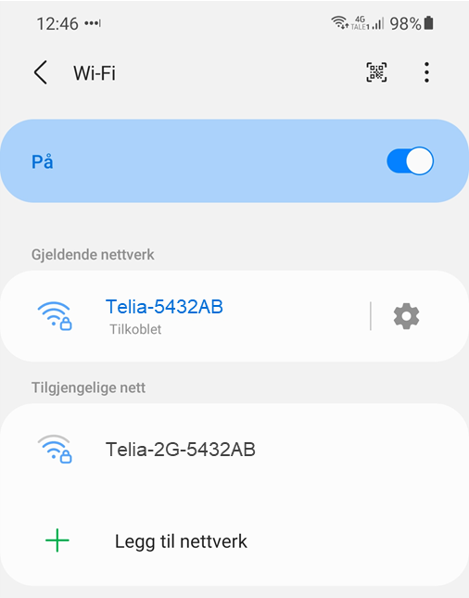 Hvordan Koble Til Wifi | Telia Kundeservice